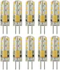 10 Stück G4 LED-Leuchtmittel JC Bi-Pin-Sockelleuchten 2 W 12 V 10 W-20 W T3-Halogenlampen-Ersatz, Querformat (Warmweiß 3000 K)