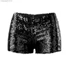 Women's Shorts 2023 New Sequins Dance Shorts Woman Fashion Bar Performance Shorts Concert Outfits For Women T231025