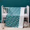 Blankets "80x100cm Bamboo Cotton Baby Muslin Swaddle Blanket Cute Soft Print Towel Wrap "