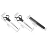 Forbici Cesoie 3PCS Forbici da parrucchiere Kit forbici da 6 pollici Strumento per tagliare pettine per capelli diradamento Accessori per barbiere Cesoie per parrucchiere 231025