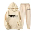 Trainingsanzug Herren Nake Tech Trapstar Trainingsanzüge Active Europe American Basketball Rugby zweiteilig mit Damen Casual Sweatshirt TRAPSTAR Printing SweatSuit dick