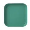 Plates 1PC Modern Simple Square Dishes Household Snack Cookie Cake Dessert Plate Tableware Dinnerware Dining Table Bones Garbage Tray