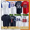 13 Ronald Acuna Jr Baseball Jersey Matt Olson Ozzie Albies Atlanta Hank Aaron Marcell Ozuna Sean Murphy Braves LUPLOW AUSTIN RILEY DALE MURPHY MAX FRED EDDIE ROSARIO