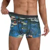 Underbyxor vatten underkläder Claude Monet Sublimation Trunk Trenky Men Classic Shorts Briefs Birthday Present