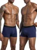 Sous-vêtements Shorts hommes sous-vêtements coton respirant culotte mâle pour boîte Sexy Gay Slips