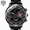 Montres-bracelets 2023 Deyros Montre Personnalité Étudiant Calendrier pour hommes Mode Acier inoxydable Lumineux Shi Ying