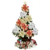 Dekorativa blommor 3/5/10st Golden Red Artificial Christmas Xmas Tree Ornament Decorations For Home Year Navidad 2023