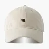 Casquettes de baseball Casquette de baseball grosse tête ours polaire broderie taille XL casquette pare-soleil unisexe décontracté couleurs unies casquette de pêcheur femme homme chapeau de plage 231025