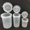 Storage Bottles 30pcs Child Resistant Vials Moisture Proof Squeeze 110ml Top Bottle Case Stash Jar Spice Plastic Container