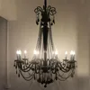 Moderno pendurado lustre sala de jantar lustres teto casa iluminação lustres de cristal moderno luminárias lampadari