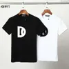 ブラックサマーメンズホワイトエシナーTシャツTシャツイタリアのミラノファッションプリントTシャツヒップホップストリートウェア100コットントップスプラスサイズ1055 E ABB