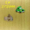 Charms 10pcs Car Series Cartoon Metal Enamel Ambulances Charm Pendants Earrings Necklaces Bracelets Jewelry Accessory