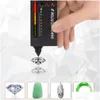 Misurazioni Tester professionale per diamanti ad alta precisione Gemma Gem Selector Ii Strumento per l'osservazione di gioielli Indicatore LED Penna di prova Consegna a goccia