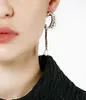 Stud Earrings European And American Cold Style Retro Crescent Earring For Women Piercing Aretes De Mujer Pendientes Brincos Boucles