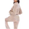 Womens Two Piece Pants 2023 Women Tracksuit Veet Juicy Coutoure Set Track Suit Couture Juciy Coture Sweatsuits Drop Delivery Apparel Dhjtg