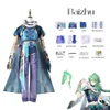 Cosplay Anime Game Costume Set completo Parrucca Bai Zhu Gioco di ruolo Genshin Impact Halloween Baizhu Cosplay