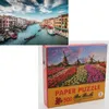 Puzzles Adults Puzzles 500 Piece Large Puzzle Game Architecture Tourist Attraction Interesting Toys Adults and Kid Toy Children GiftL231025