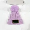 Baby hattar barn pojke virkning hatt australiska barn flickor kepsar söt höst vinter varm stickad pompom baby cap beanie solid hårboll 0-3y