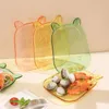 Piatti in plastica spessa per frutta, superficie liscia, facile da pulire, per tazze da tè alla frutta