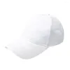 Visières casquette chapeau décontracté réglable couleur unie hommes été séchage rapide Baseball anti UV maille pointe femmes