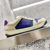 2021 Top Designer Stripe Shoes Fashion Dirty Leather Lace-Up Tennis Shoe Fabric Low Top Canvas Sports Casual Men Women Screener Webb 9976