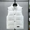 Gilet da uomo 2024 Gilet Giacca Autunno Inverno Caldo Cappotto senza maniche Colletto alla coreana Gilet imbottito Velluto a coste Abbigliamento da lavoro Abbigliamento maschile 5XL 231025