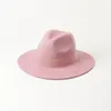 Baretten Koreaanse Mode Vintage Panama Jazz Fedora Hoeden Voor Vrouwen Mannen Casual Fijne Wol Hoge Hoed Chapeu Zwarte Bowler