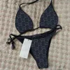 Damen Bikinis Luxus Strass Bademode Sexy rückenfreier Frauen Badeanzug Badeanzug High Grade278W