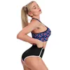 Yoga Outfit USA Drapeau U Cou Sport Soutien-gorge Fête Nationale Américaine Rassemblement Été Raceback Crop Bras Active Sexy Top Pour Dame