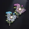 Broches Top Design plante papillon fleur broche femmes costume Cheongsam vêtements accessoires créatifs Badges broche Corsage pour dame