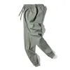 Buiten broek Hoge kwaliteit plus maat 4xl heren herfst en winter fluweel dik casual gebreide sportstraalvoet comfortabel