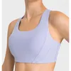 Active Shirts Women's Fitness Sports Bra Padded High Plus Size Running Naked Top With Logo