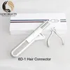 Connectors 6D1 Hair Extensions Machine Tools Extensions Human Hair 6D Seamless Natural Hair Extension Hair Salon 6D1 Hair Connector 231025