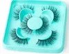 Handmade Reusable Curled Fake Eyelashes Naturally Soft Light Multilayer Thick Faux Mink Lashes Extensions Beauty Supply DHL