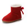 2023 marque enfants bottes enfants garçons filles Mini botte de neige hiver chaud enfant en bas âge chaussures en peluche taille EU22-35 307
