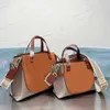 Luxe draagtas handtassen designer tas handtas hoge kwaliteit brede band schoudertassen grote messenger portemonnee boodschappentassen 231025