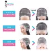 HD frontal 13x6 avant 30 pouces Os Straitement Transparent Human Heugs Wigs HD Lace 4x4 Fermeure Wig 231024