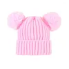 Acessórios para o cabelo Crianças Cap Respirável Tricô Bonnet Born Essential Baby Knit Gift