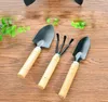 Household flower pots potted plants small shovels gardening tools flower hoes succulent flower pots soil loosening watering tools 3PCS/Pack