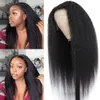 Lace Wigs 30 32 Inch 13X4 Yaki Kinky Straight Lace Front Human Hair Wigs Mongolian Lace Closure Wigs For Women Pre Plucked Lace Front Wig 231024