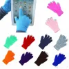Guantes de pantalla táctil para hombre y mujer, manoplas cálidas de invierno para mujer, guantes elásticos con dedos completos, cómodos y transpirables