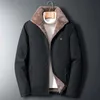 Heren Jassen Mannen Winter Winddicht Warme Dikke Fleece Jas Mode Casual Jas Herfst Merk Uitloper Outdoor Klassieke 231025