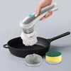 Cleaning Brushes Multifunction 3 in 1 Bathroom Sink Kitchen Window Car Electric Rotating Brush Cleaner 231025