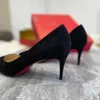 Modedesigner Hochwertige Damen-High-Heels mit rotem Absatz, luxuriöse Sandalen mit Ledersohle, feine Absätze, eingelegtes Rhindiamond, AAA-Hausschuhe, 12 cm, Dinner-Party-Schuhe H1448