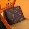 Designers Paris plaid style High-end Mens Wallet Credit Card Holder Purse Men Wallets Luxury L billfold Handbags Purses With box dust bag