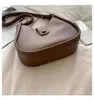 Sacs de soirée Sac à bandoulière de haute qualité pour femmes, mode roman polyvalent couleur pure cuir PU léger grande capacité épaule