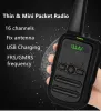 2st WLN KD-C52 MINI Handhållare sändtagare KD C52 Two Way Radio Ham Radio Station Walkie Talkie For Present Children Children