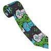 Bow Ties Mens Tie Slim Skinny Fantastic Gamepad FullColor Pattern Slits Fashion Free Style Men Party Wedding