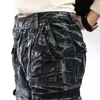 Survêtements pour hommes Elmsk Pantalon de travail de camouflage rétro européen et américain de grande taille résistant à l'usure Style de port extérieur Pur coton Sports M