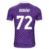 23-24 Club Calcio Fiorentina 32 Maglia Alfred Duncan 18 MBala Nzola 38 Rolando Mandragora 5 Giacomo Bonaventura Nicolas Gonzalez 1 Maglia da calcio Terracciano Kit